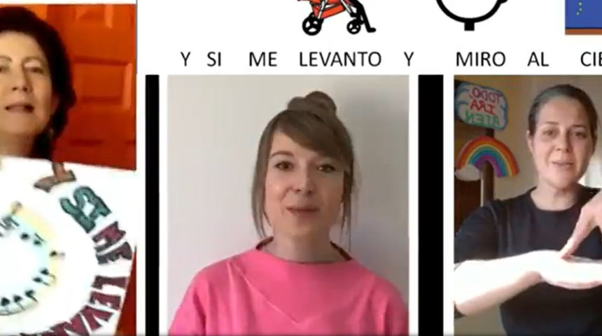 Profesores españoles cantan vivir de Rozalen y Estopa – Antena 3